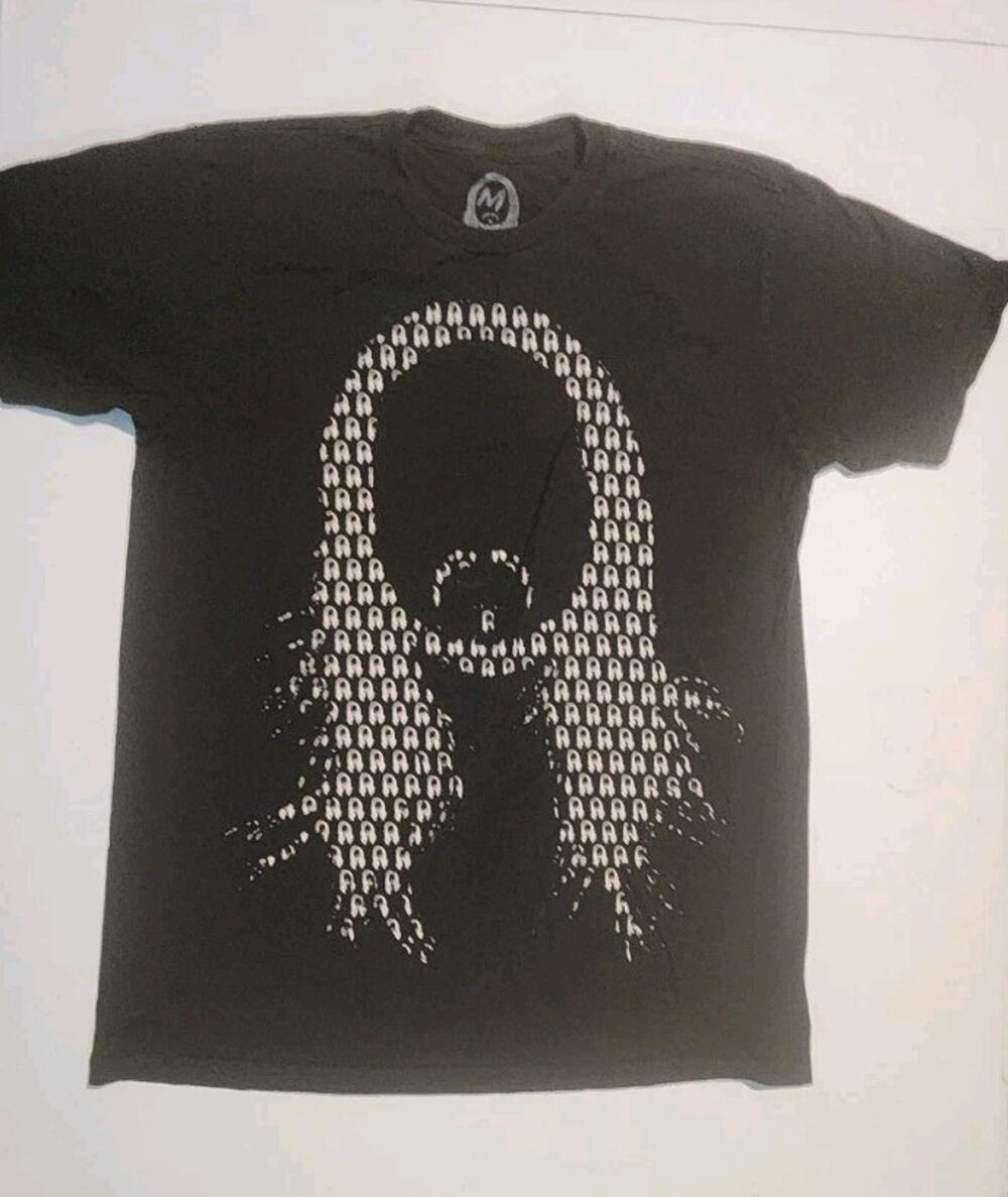 Steve Aoki Face T Shirt Mens Medium Concert Tour EDM Music Tee Made In USA